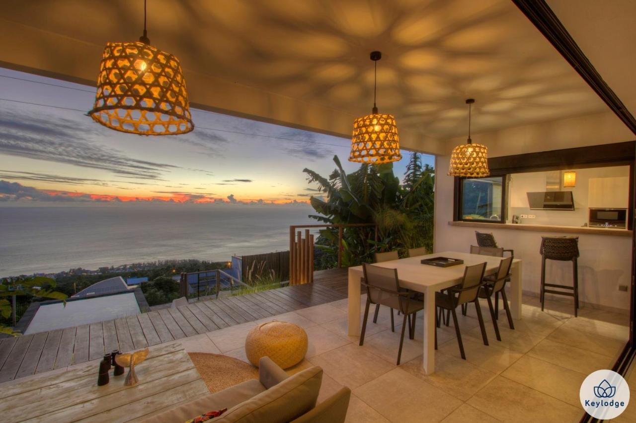 Villa Paloma 4 Etoiles Avec Piscine Et Vue Exceptionnelle Sur L'Ocean A 생뢰 외부 사진